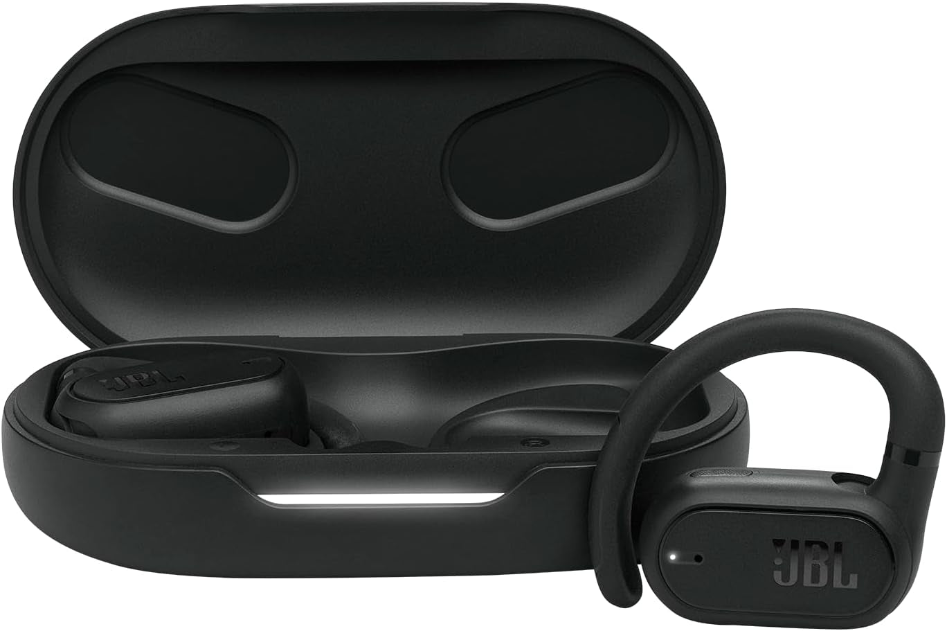 Soundgear Sense, Wireless Bluetooth Open-Ear Headphones, Waterproof with Comfortable Fit, in Black