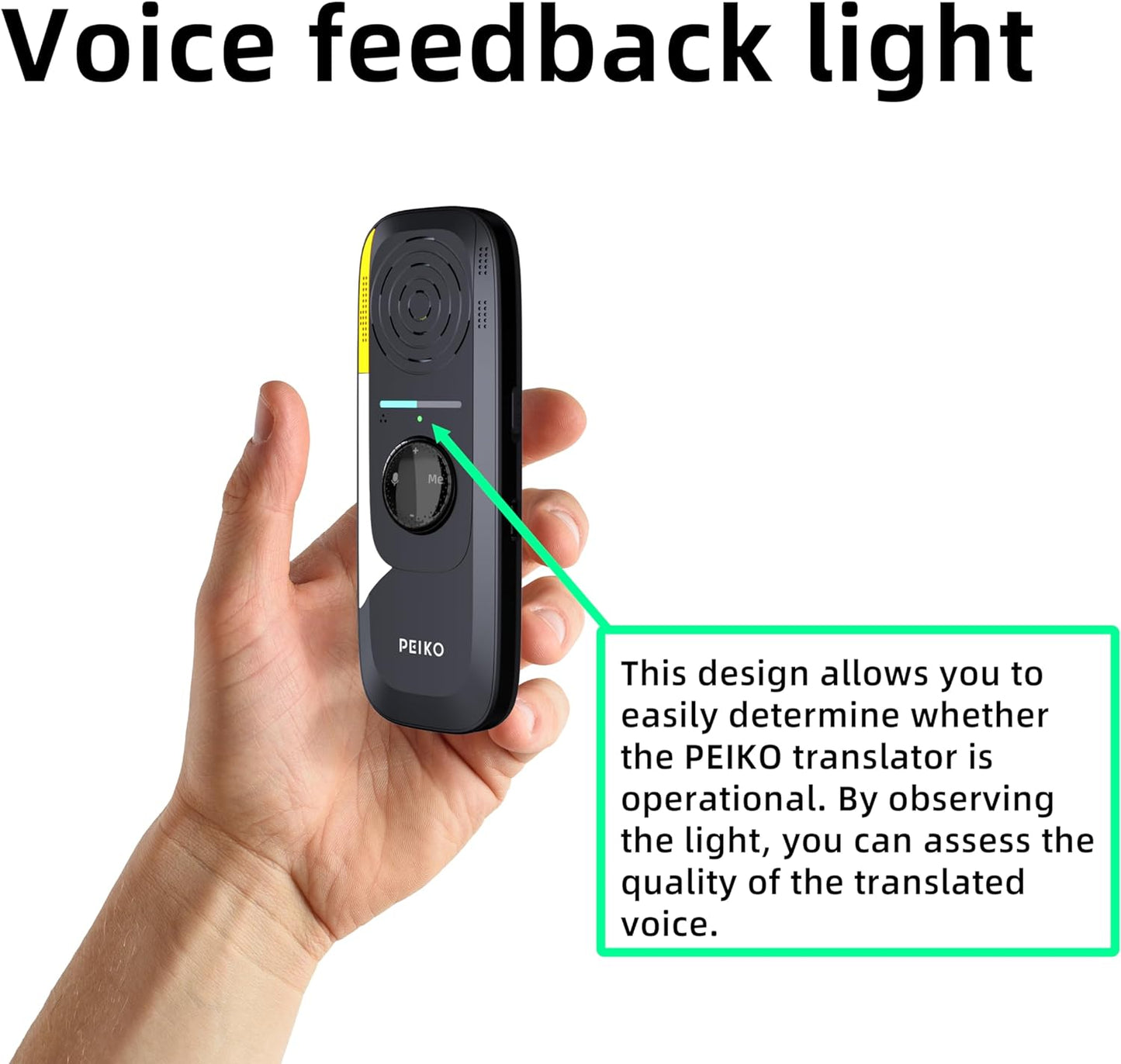 Language Translator Device,Two-Way Real-Time AI Voice Instant Translator,Mini Tech Gadgets,Support 75 Languages and 136 Accent Offline Translation,Learning Travel and Business Communications